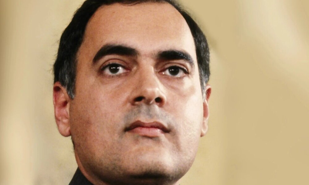 India’s 6th Prime Minister Rajiv Gandhi